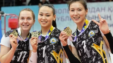 Волейболдан әйелдер арасында Қазақстан Суперкубогының иегері анықталды