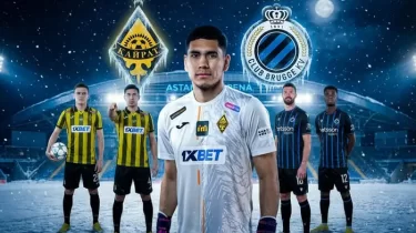 "Қайрат" – "Брюгге" матчына Бельгиядан 500 жанкүйер келмек