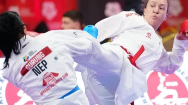 Қазақстандық каратэші мәртебелі турнирде "алтын" еншіледі