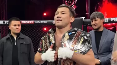 Қазақстандық файтерге октагонға шапан киіп шығуға тыйым салынды