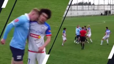 Футбол матчы жаппай төбелеспен аяқталды (ВИДЕО)