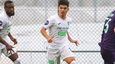 Ғалымжан Кенжебек "Ахмат" үшін әдемі гол соқты (ВИДЕО)