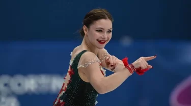 Николь Шерзингер Олимпиадада рекорд жаңартқан Софья Самоделкинаға алғыс айтты (ВИДЕО)