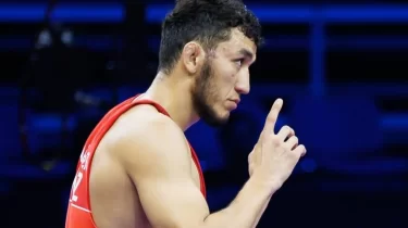 Ризабек Айтмұхан 23 секундта қола медаль жеңіп алды