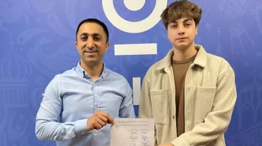 Қазақстандық жас футболшы А сериясында ойнайды