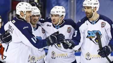 "Барыс" қытайлық клубтың қақпасына сегіз шайба соқты