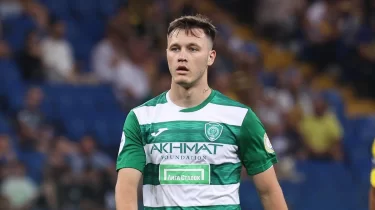 Максим Самородов "Ахмат" сапында тағы да нәтижелі ойнады (ВИДЕО)