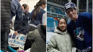 "Барыс" матчында мас жанкүйер жанжал шығарды