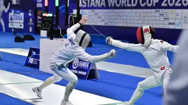 Қазақстандық шпагашы екі дүркін Олимпиада чемпионын жеңді (ВИДЕО)