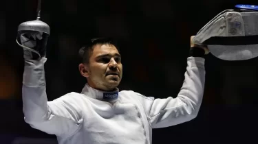 Қазақстандық шпагашы Астанадағы Әлем кубогында күміс жүлдеге қол созды