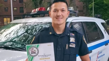 Нью-Йорктегі қазақ Өзбекстанда титул үшін жұдырықтасады