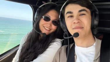 Бибісара Асаубаева демалысын Жавохир Синдаровпен бірге өткізді