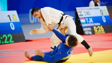 Дзюдошылар Азия чемпионатының алғашқы күнінде жүлдесіз қалды