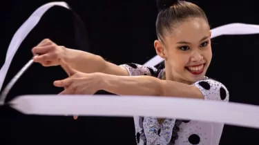 Қазақстандық гимнаст әлем кубогында жүлдегер атанды (ВИДЕО)