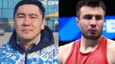 Бақыт Сәрсекбаев Қазақстан боксшыларын Баходир Джалоловтың бапкерімен бірге жаттықтырып жатыр (ВИДЕО)