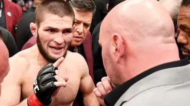 "Бұл — өтірік": Хабиб Нурмагомедов UFC басшысының сөзіне жауап берді