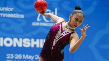 Қазақстан көркем гимнастикадан Азия чемпионатында күміс медаль жеңіп алды