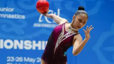 Қазақстан көркем гимнастикадан Азия чемпионатында күміс медаль жеңіп алды