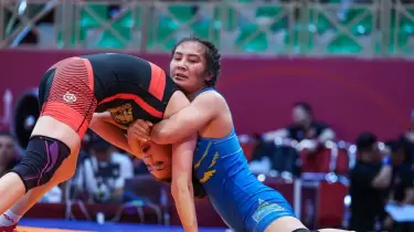 Қазақ балуаны Азия чемпионатының финалында күресті