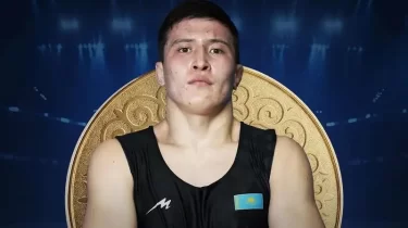 Қазақстандық балуан алтынға бір қадам қалғанда тоқтады