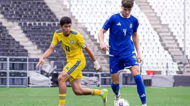 Қазақстан U-19 құрамасы Грекиядан жеңілгенімен Еуро-2027 іріктеуінің элиталық кезеңіне өтті (ВИДЕО)