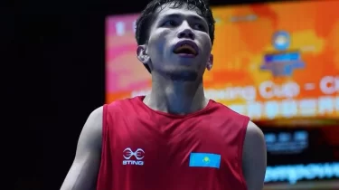 Санжар Тәшкенбай Азия чемпионын тізе бүктіріп, Қазақстанға алтын сыйлады (ВИДЕО)