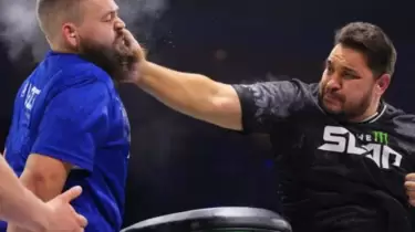 Закир Найманбаев Power Slap 22 турнирі алдында қазақстандықтарға үн қатты