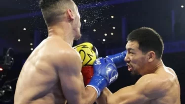 Top Rank Жәнібек Әлімханұлының мінсіз соққысын көрсетті