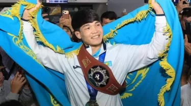 Қазақстандық әлем чемпионына көлік сыйға тартылды
