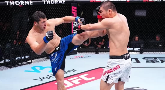 UFC тарихындағы тұңғыш Қазақстан – Қырғызстан жекпе-жегі алғашқы раундта аяқталды (ВИДЕО)