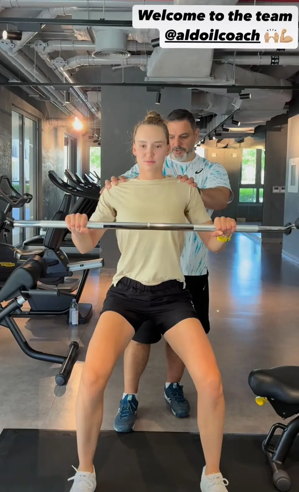 Елена Рыбакина жаңа жаттықтырушымен жұмысын бастады