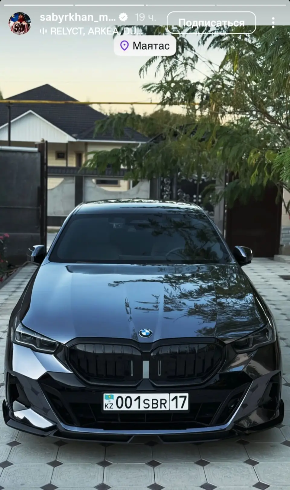 Әлем чемпионы жаңа BMW автокөлігін иеленді